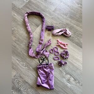 Purple Heatless Curls Set